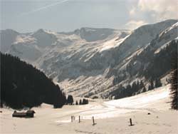 le lac de Gers en mars 2007